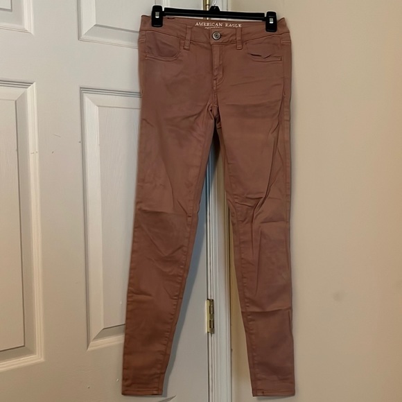 AMERICAN Eagle Outfitters Super Stretch jeans pants jegging - Size 0 Regular - Picture 4 of 11
